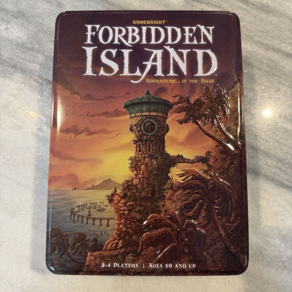 Gamewright Forbidden Island Board Game (Standard Tin) 2-4 Players NEW